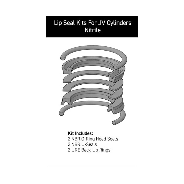 Miller - After Market Parts Hydraulic Cylinder Repair Kit- I-PK-N-N-5-2.000 JV-KB100-200 - main